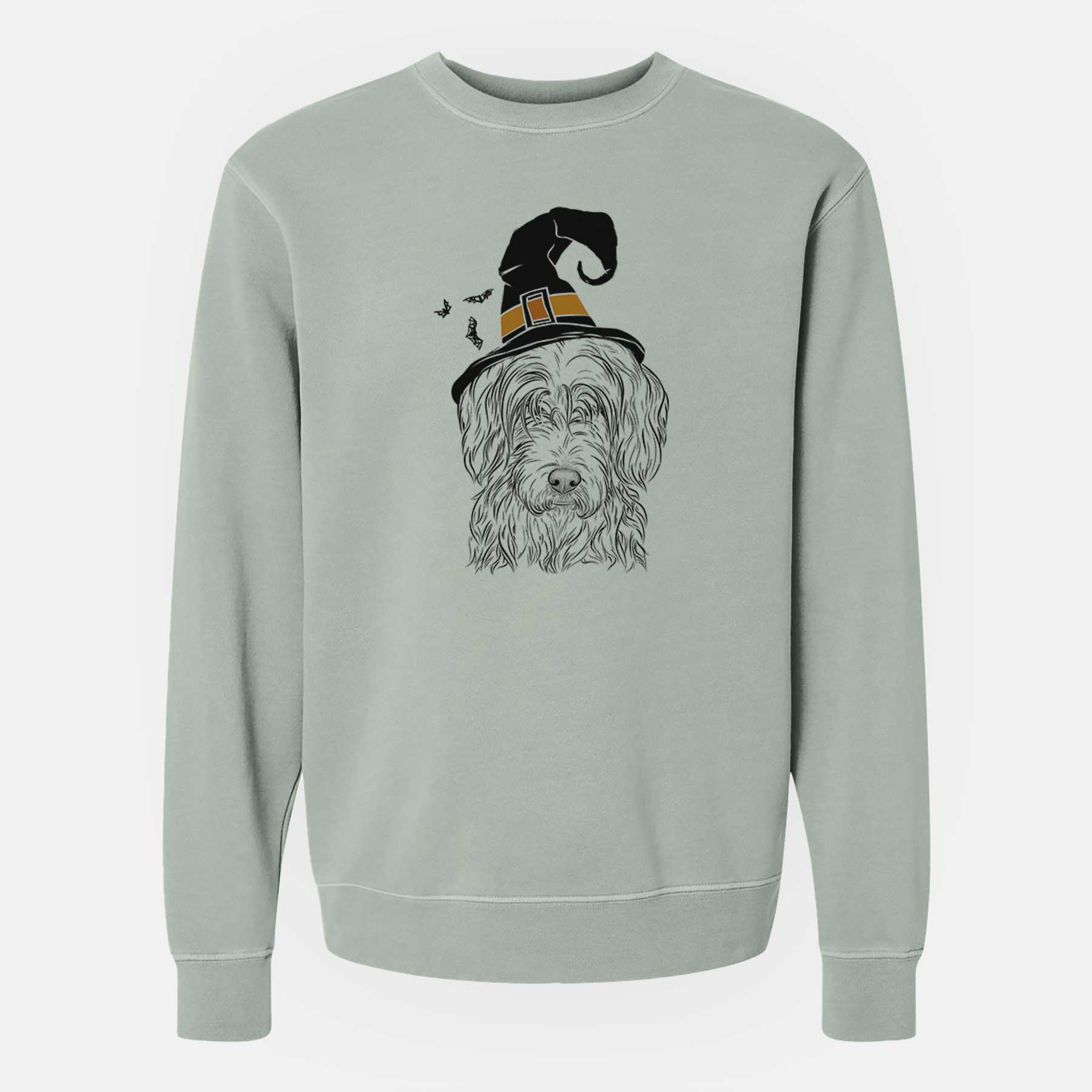 Witch Harry the Mixed Breed - Unisex Pigment Dyed Crew Sweatshirt