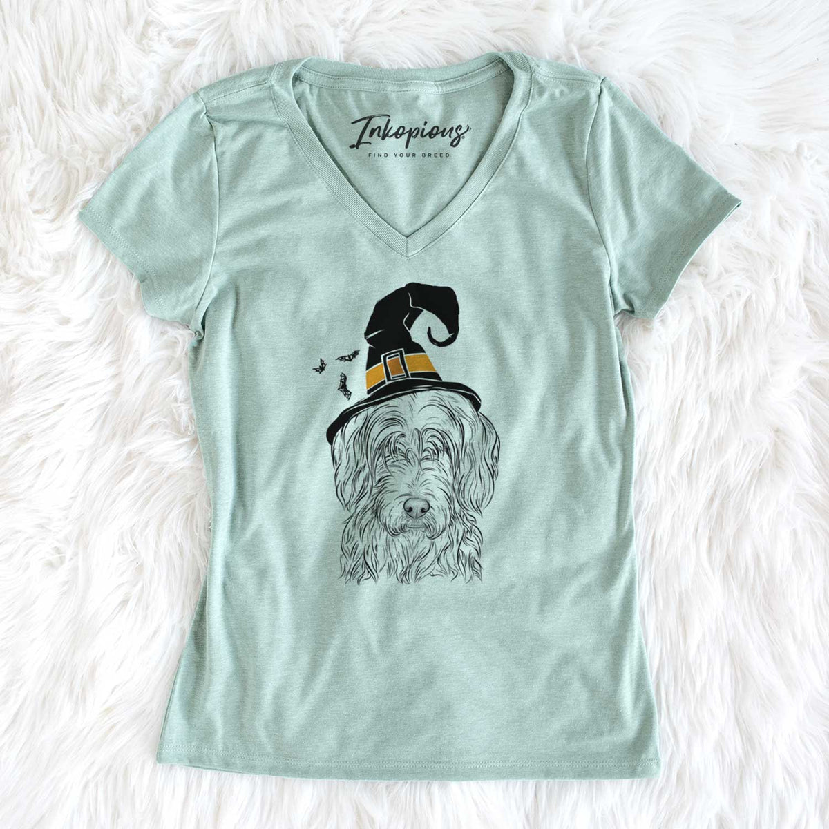 Witch Harry the Mixed Breed - Women's V-neck Shirt