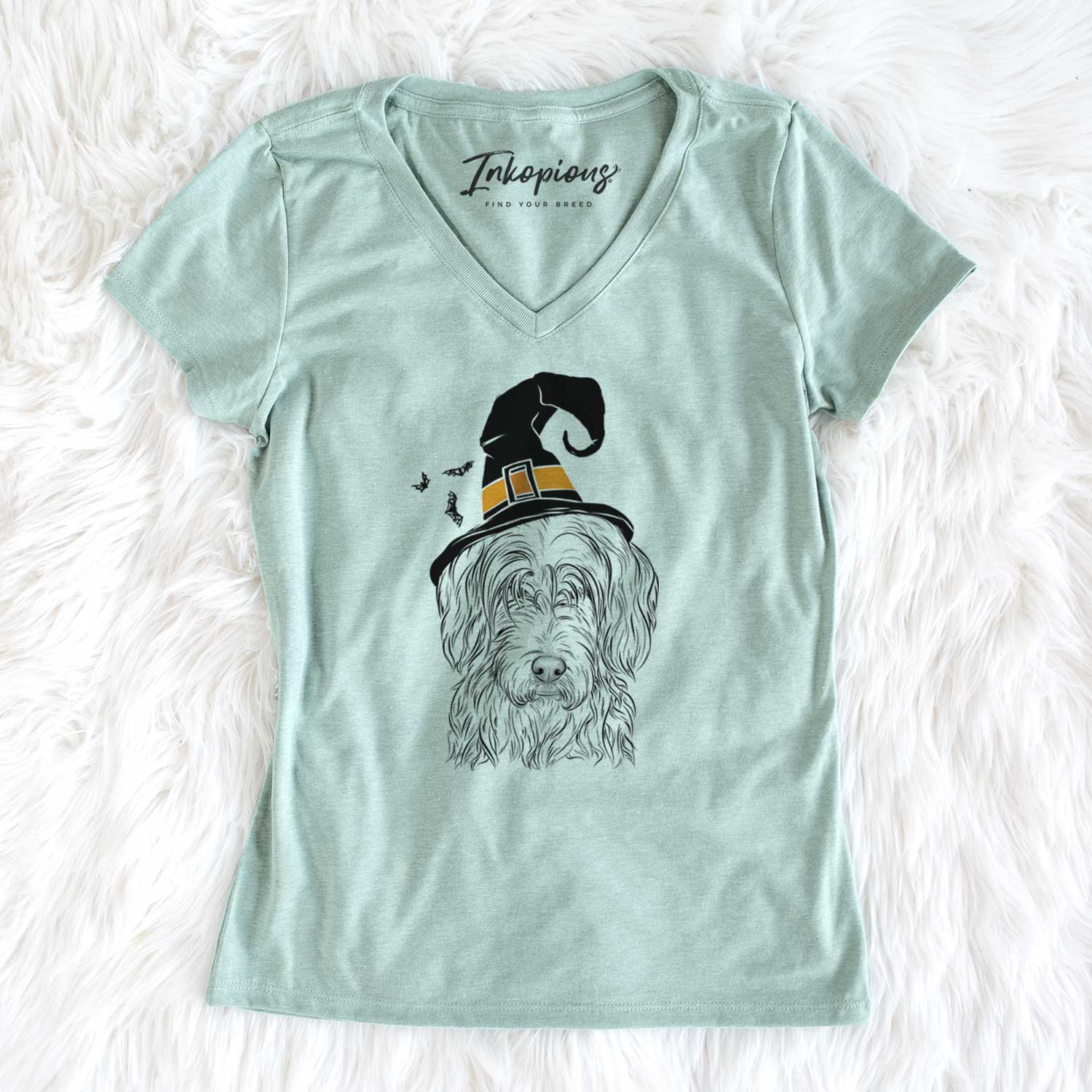 Witch Harry the Mixed Breed - Women's V-neck Shirt