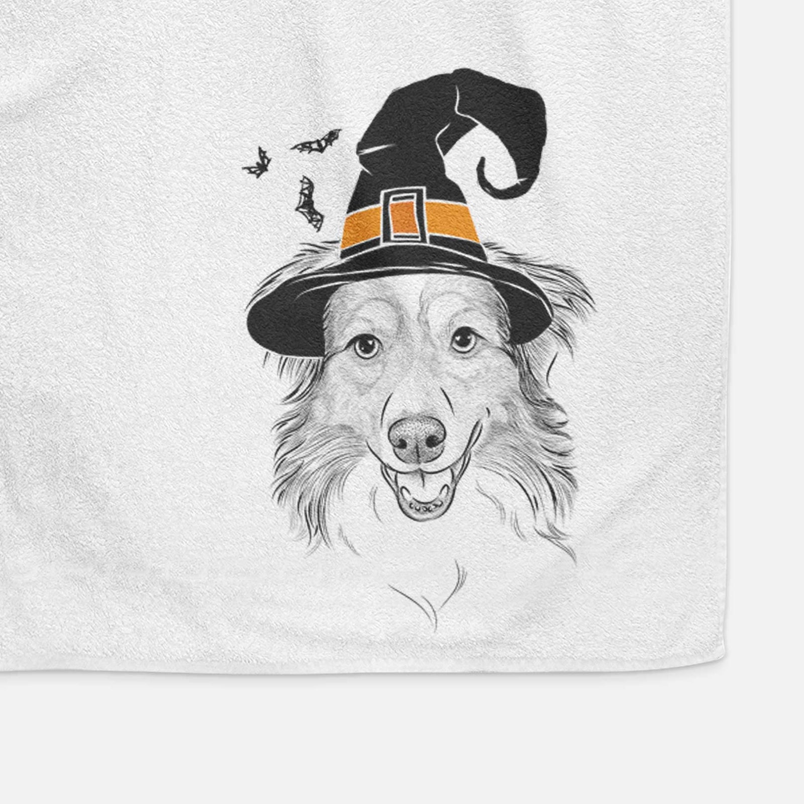 Hattie the Australian Shepherd Decorative Hand Towel