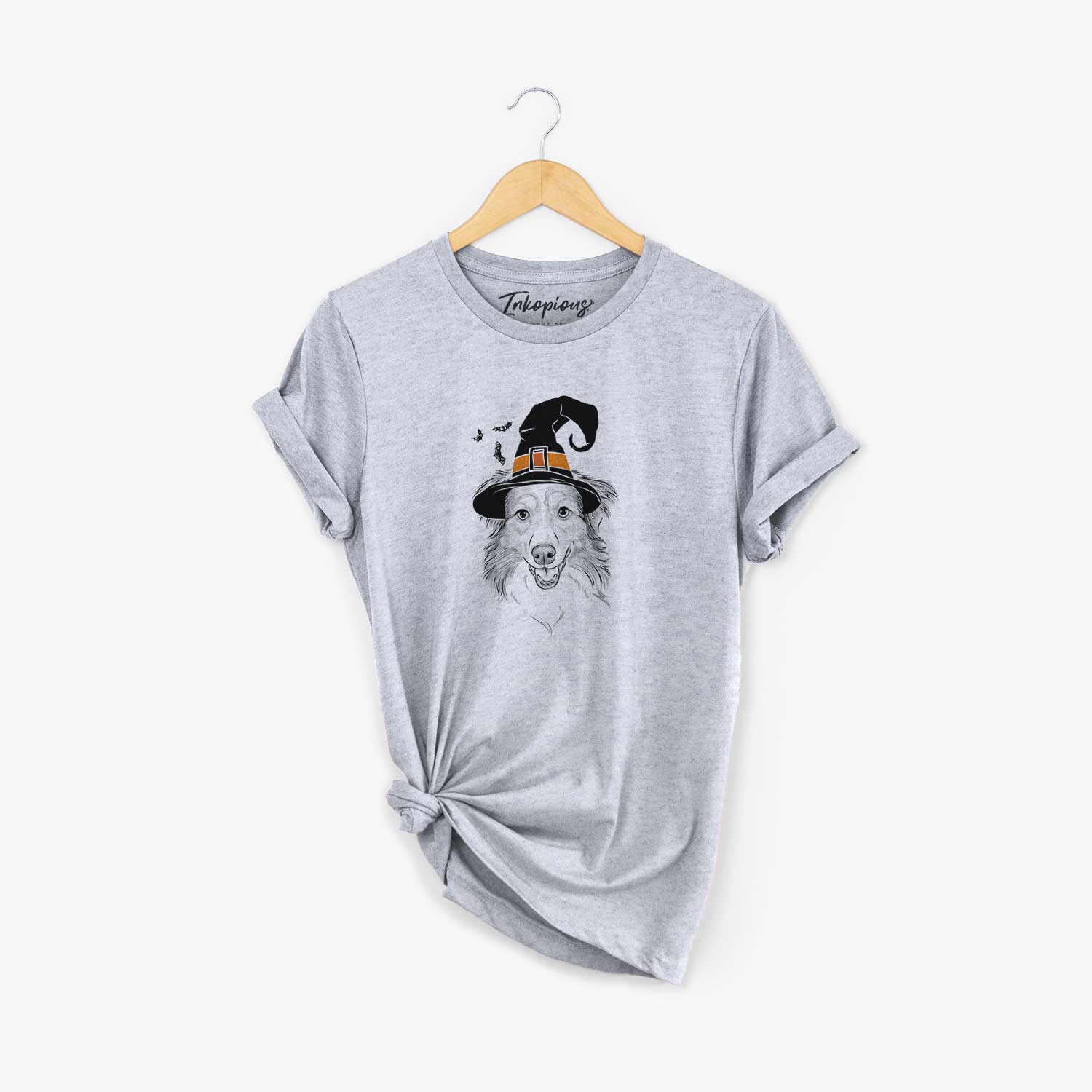 Witch Hattie the Australian Shepherd - Unisex Crewneck