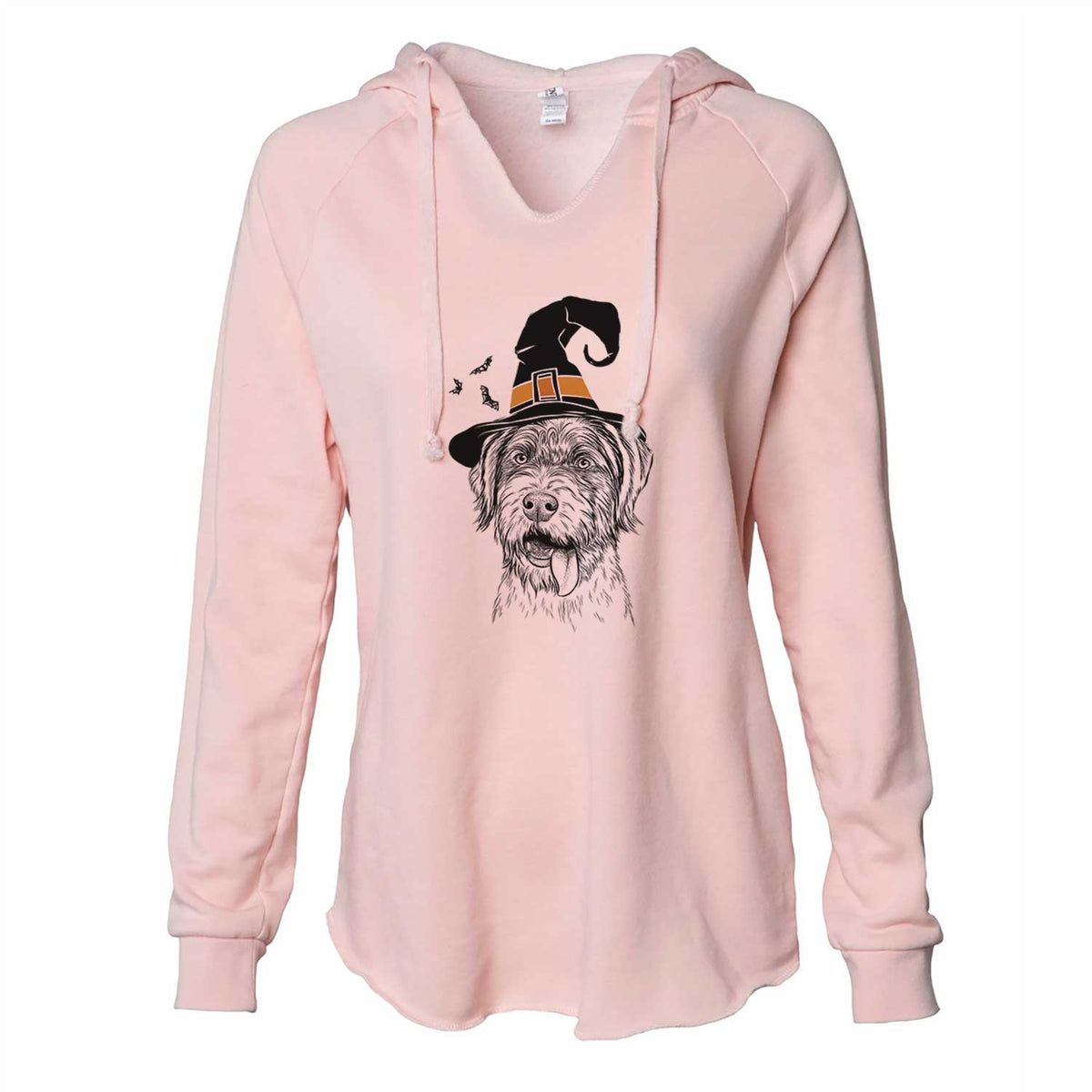 Witch Hazel the German Wirehaired Pointer Mix - Cali Wave Hooded Sweatshirt