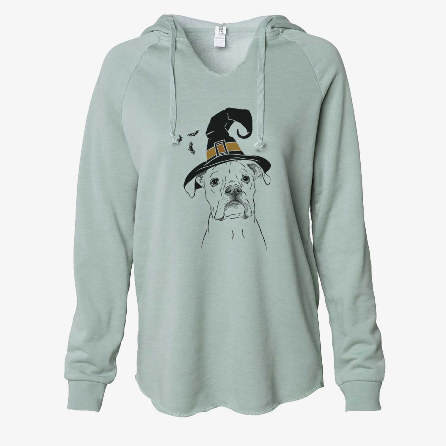 Witch Henley the Boxer - Cali Wave Hooded Sweatshirt