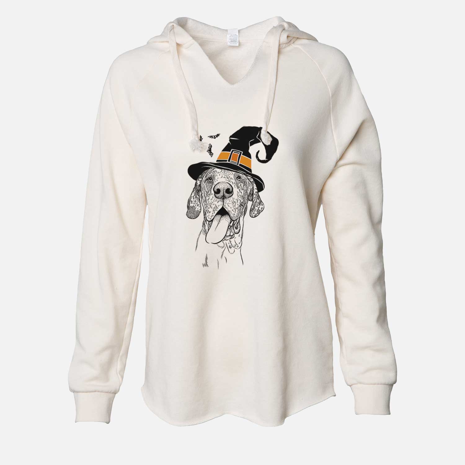 Witch Hennessey the Great Dane - Cali Wave Hooded Sweatshirt