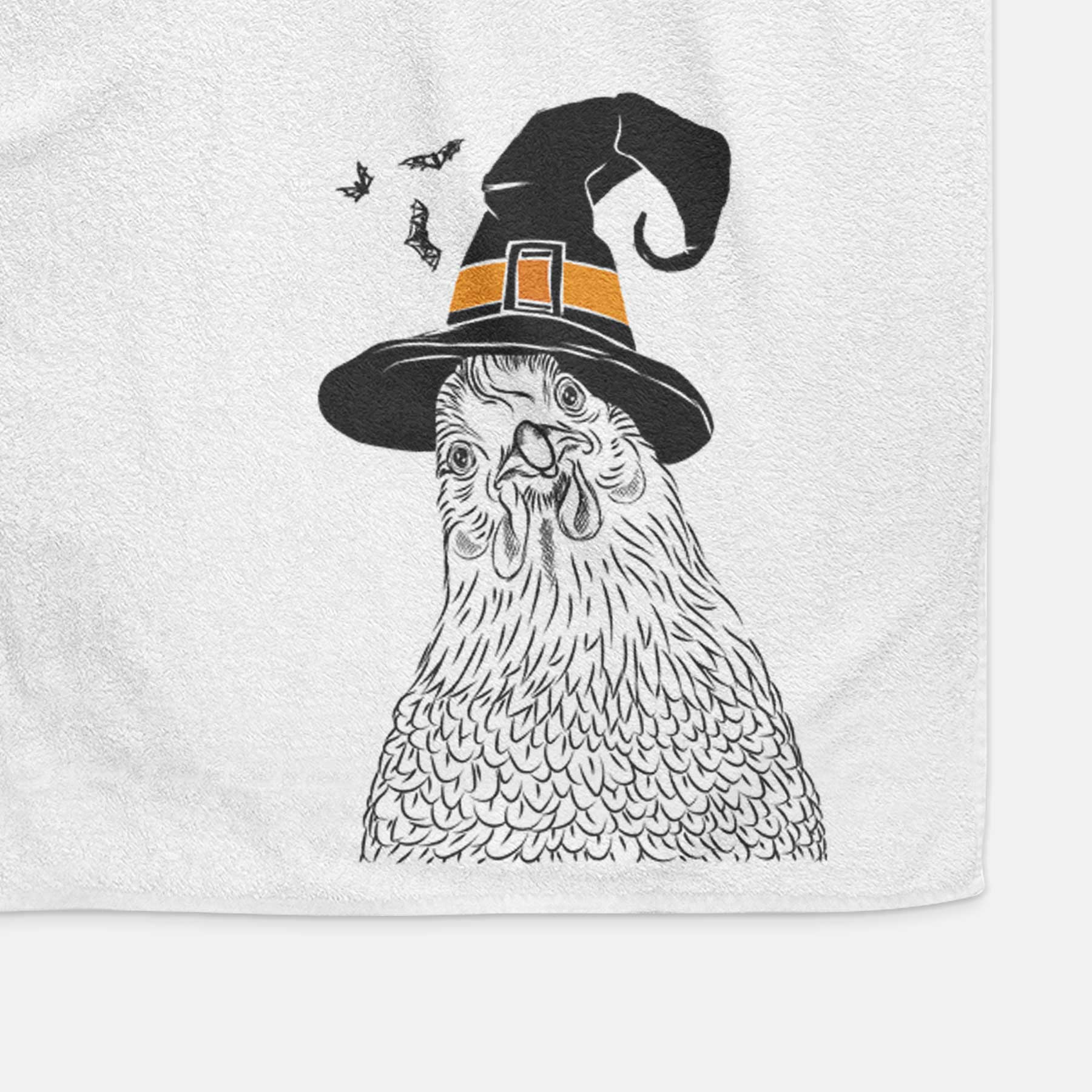 Henrietta the Chicken Decorative Hand Towel