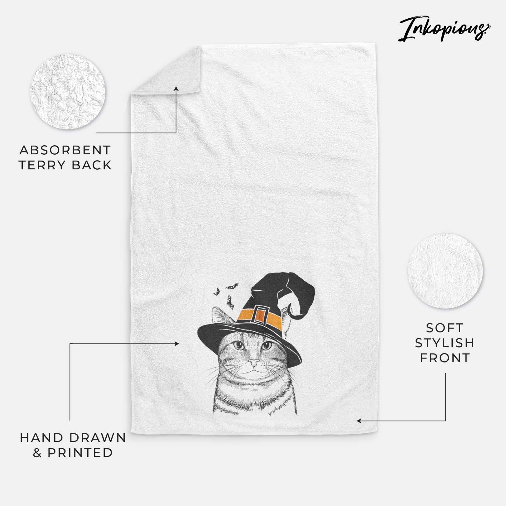 Henry the Bengal Decorative Hand Towel