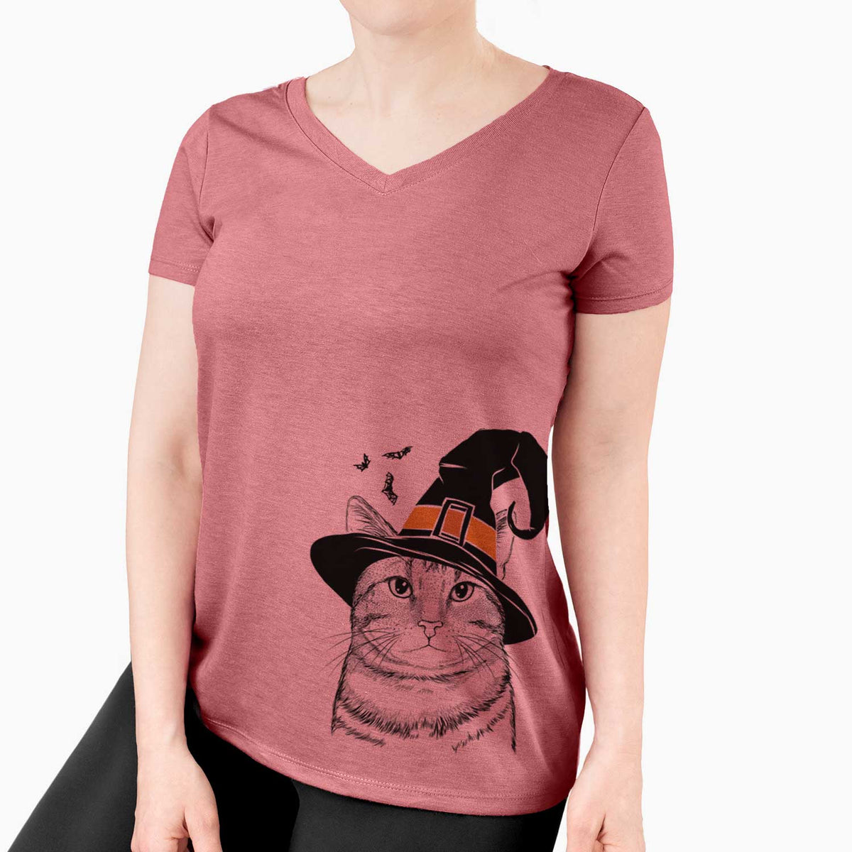 Witch Henry the Bengal - Women's V-neck Shirt