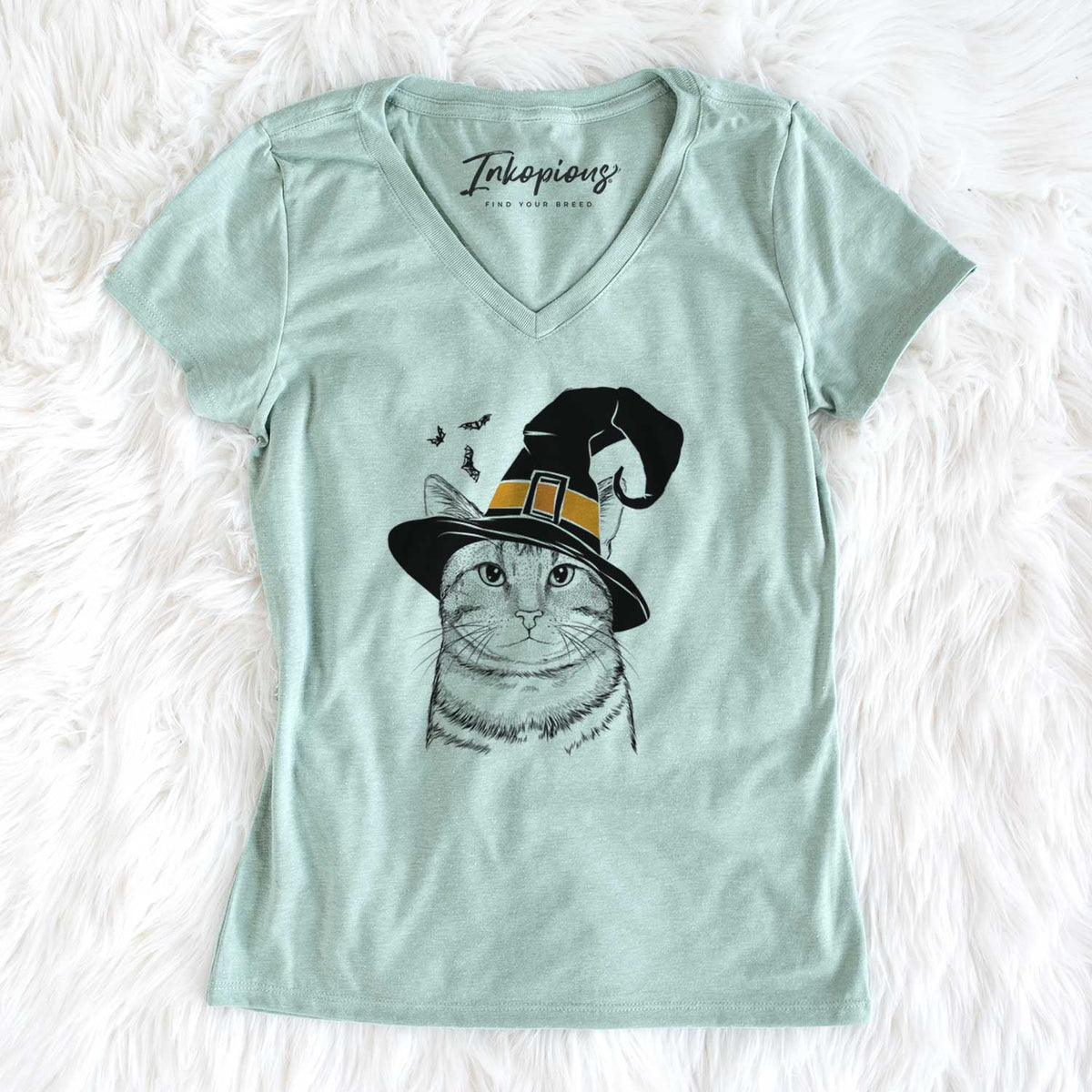 Witch Henry the Bengal - Women's V-neck Shirt