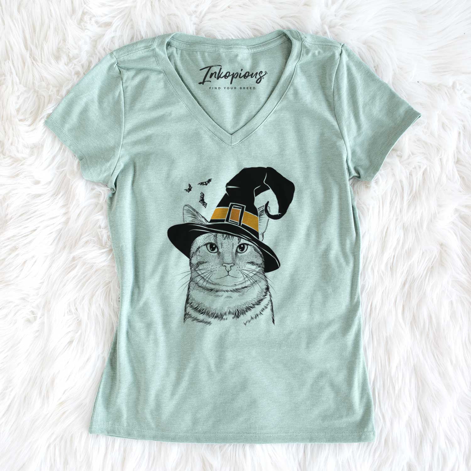 Witch Henry the Bengal - Women's V-neck Shirt