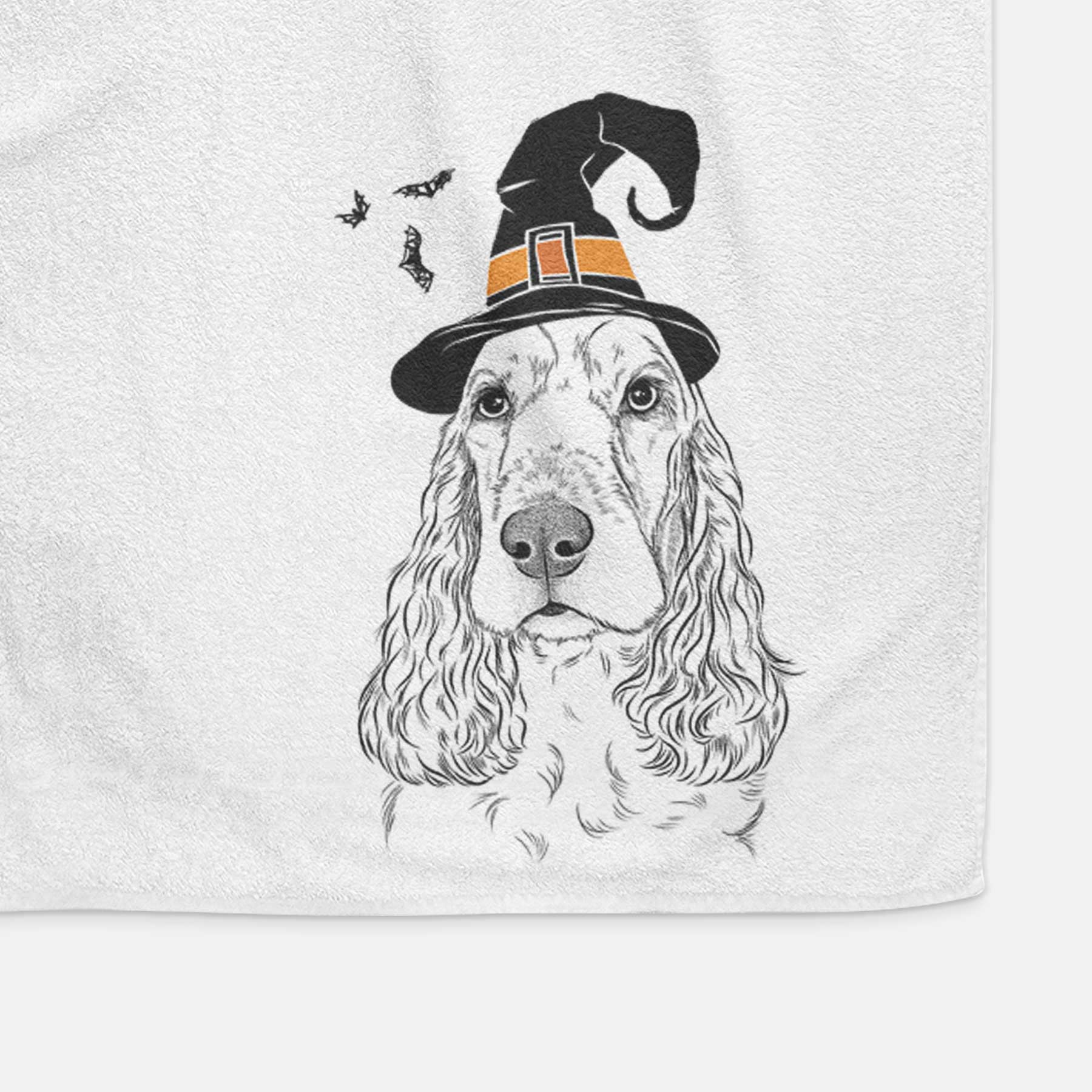 Henry the English Cocker Spaniel Decorative Hand Towel