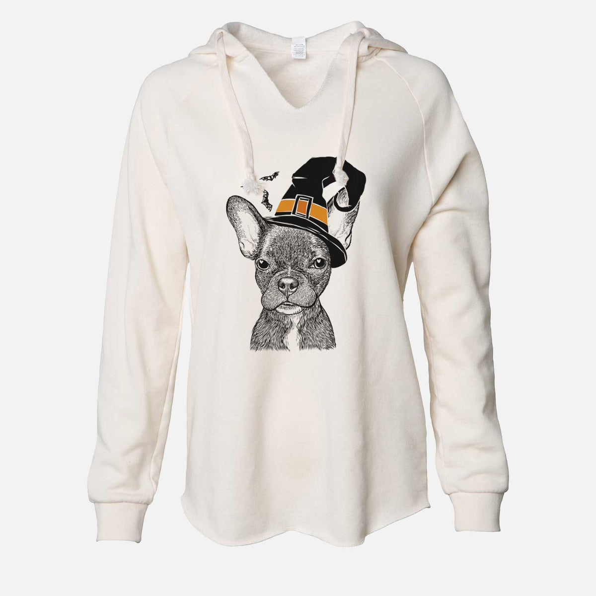 Witch Henry the French Bulldog - Cali Wave Hooded Sweatshirt