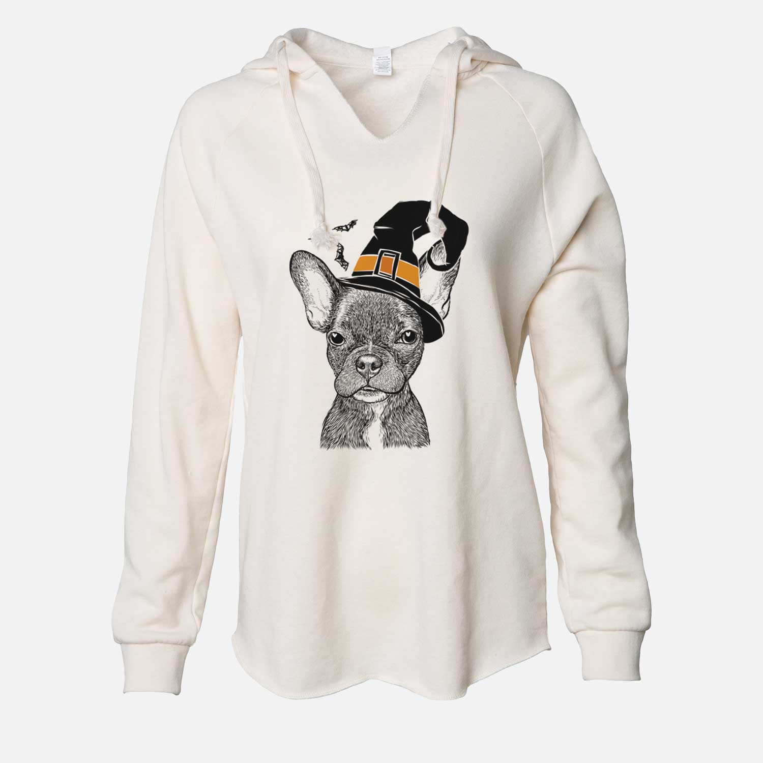 Witch Henry the French Bulldog - Cali Wave Hooded Sweatshirt