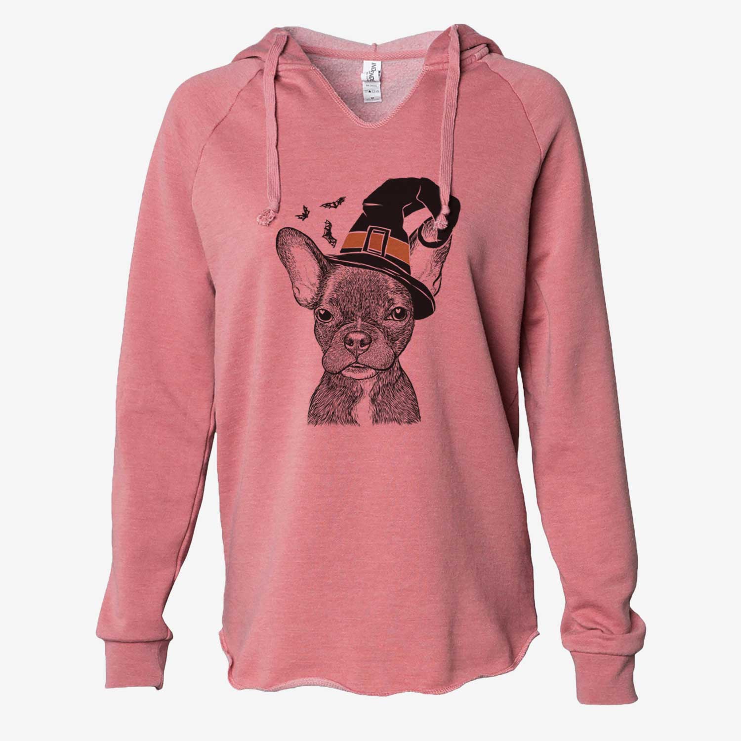 Witch Henry the French Bulldog - Cali Wave Hooded Sweatshirt