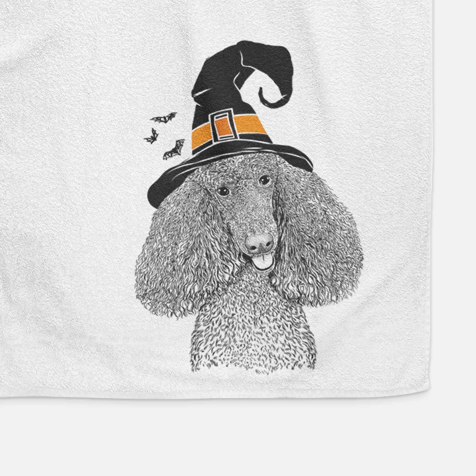 Henry the Standard Poodle Decorative Hand Towel