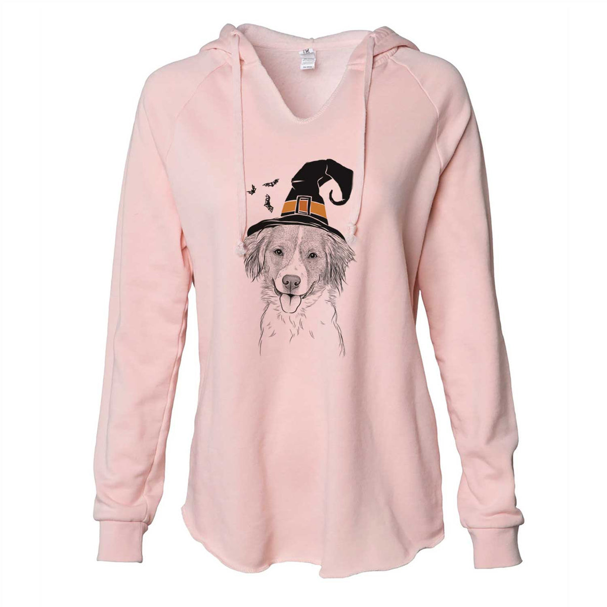Witch Hercules the Nederlandse Kooikerhondje - Cali Wave Hooded Sweatshirt