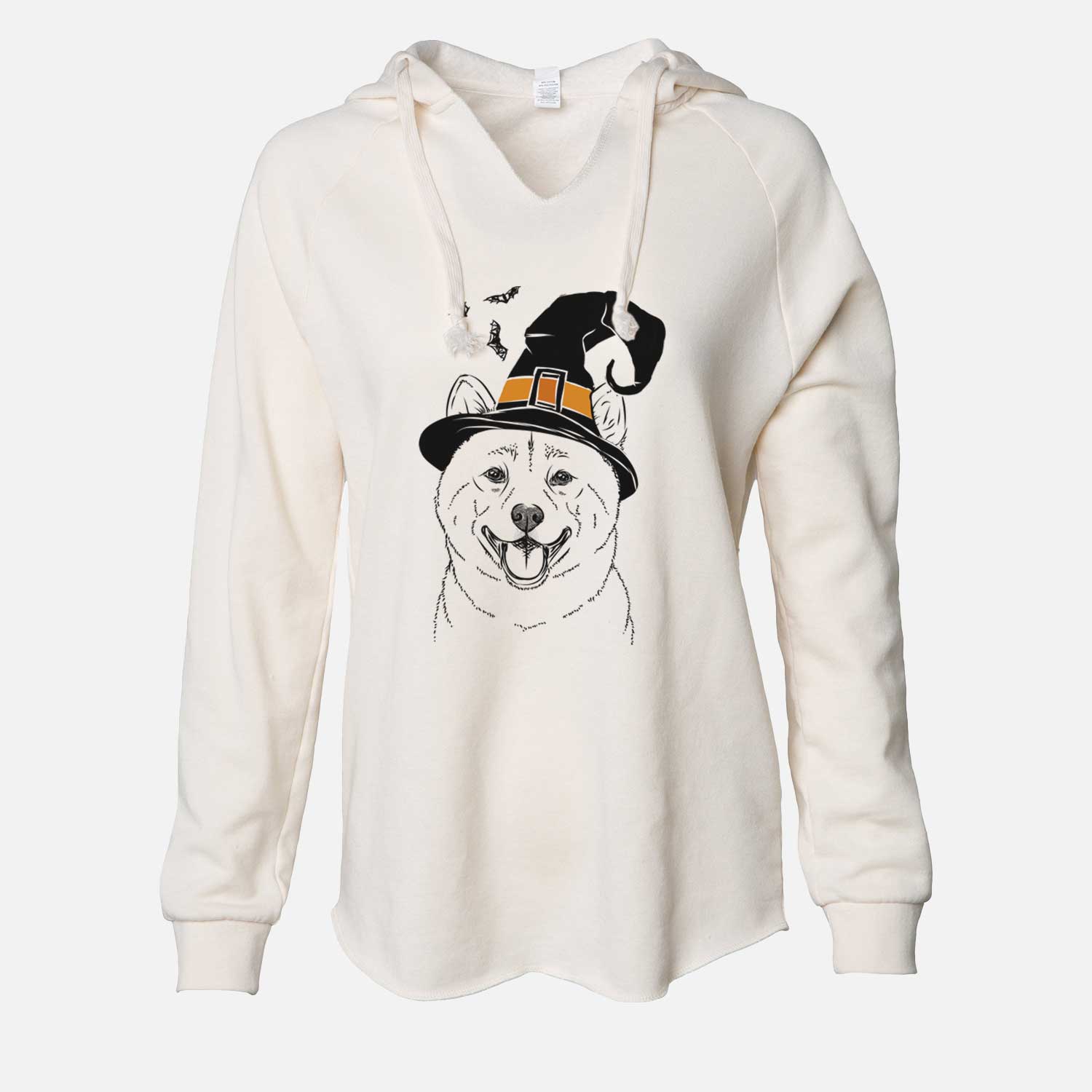 Witch Hiro the Shiba Inu - Cali Wave Hooded Sweatshirt