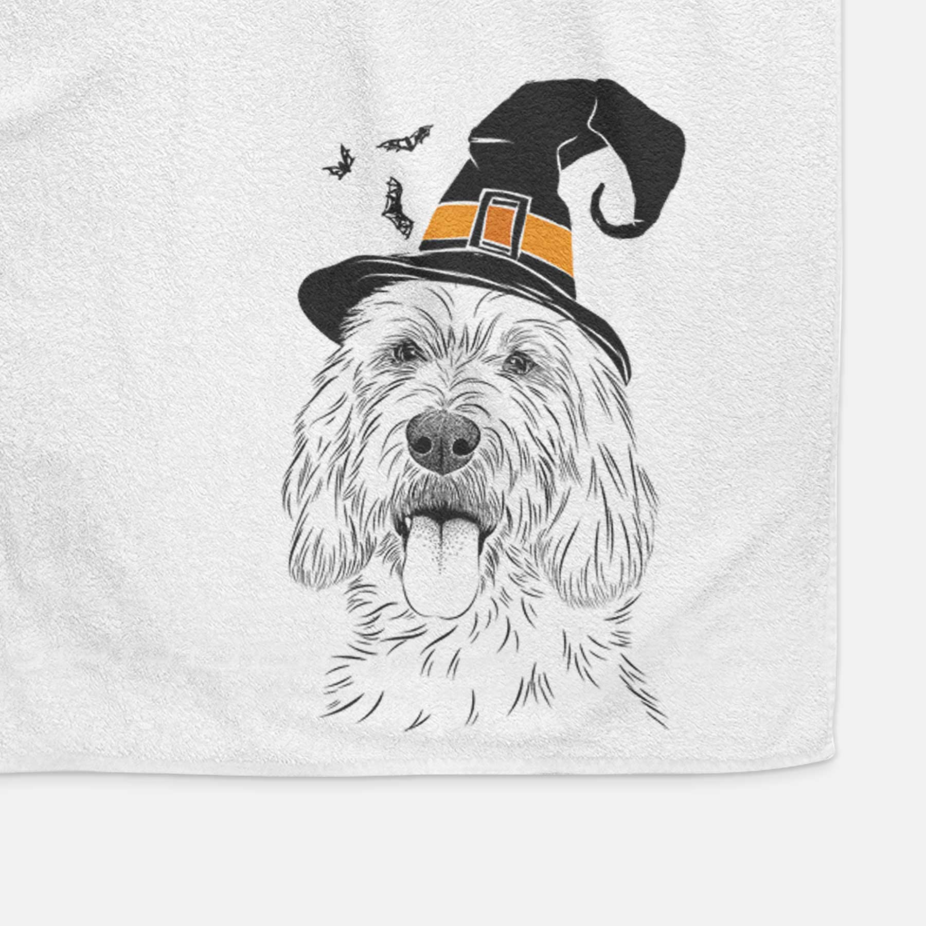 Homer the Grand Basset Griffon Vendeen Decorative Hand Towel