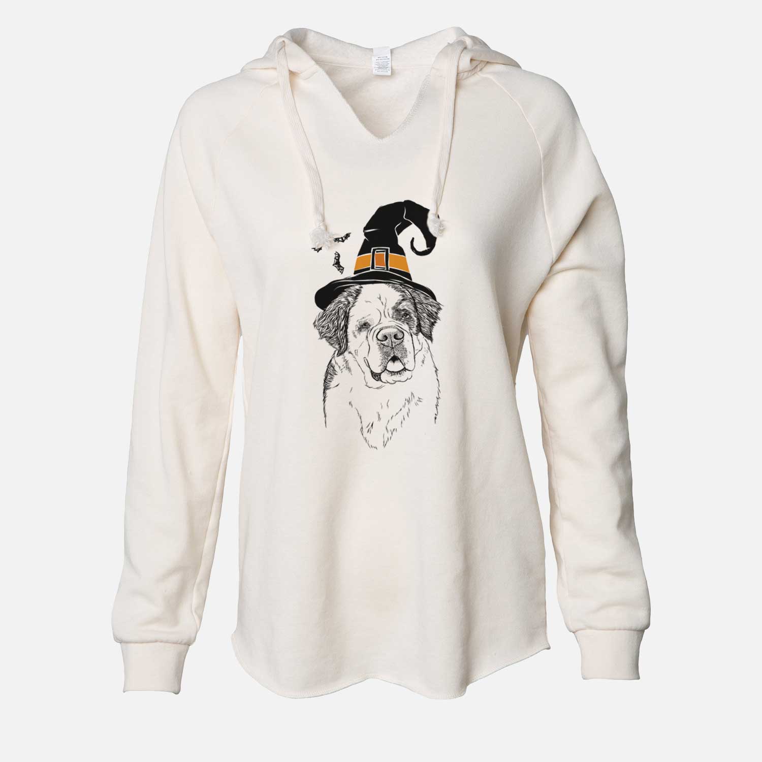 Witch Hook the Saint Bernard - Cali Wave Hooded Sweatshirt