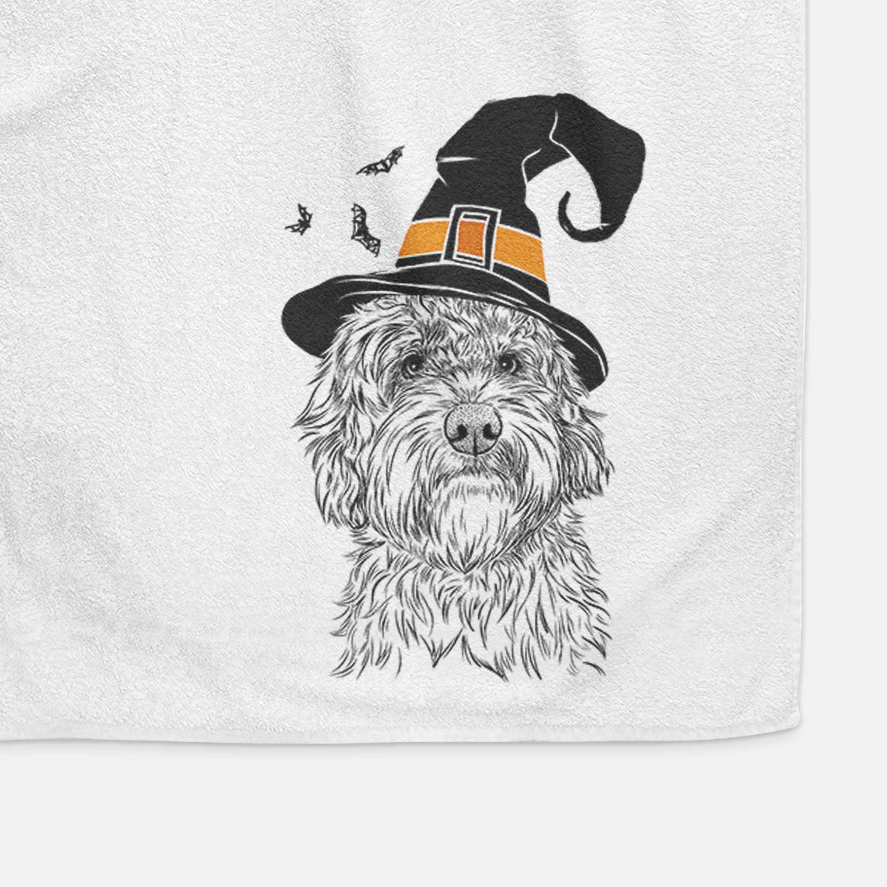 Huckleberry the Australian Labradoodle Decorative Hand Towel