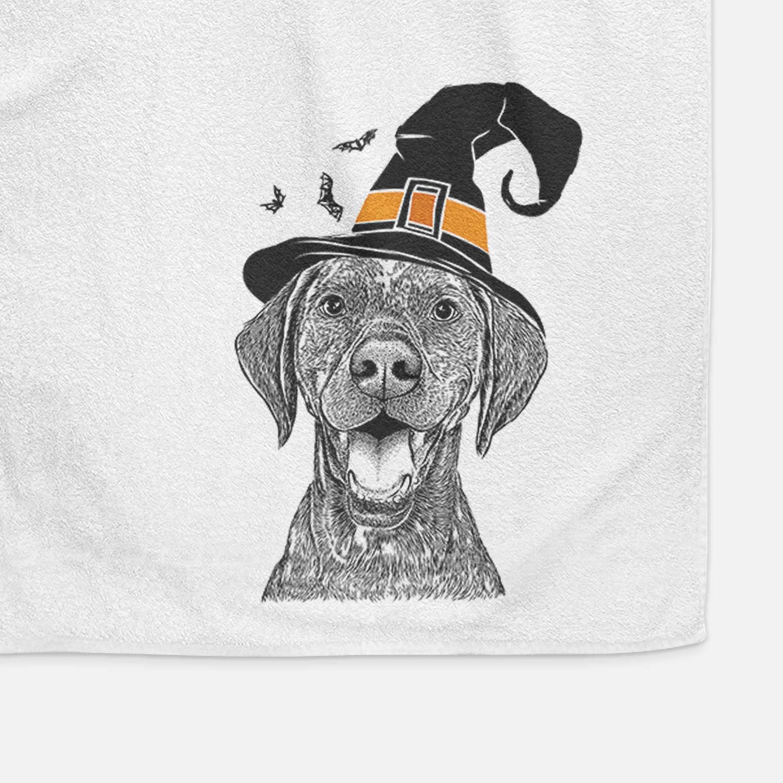 Hudson the German Shorthaired Pointer Decorative Hand Towel