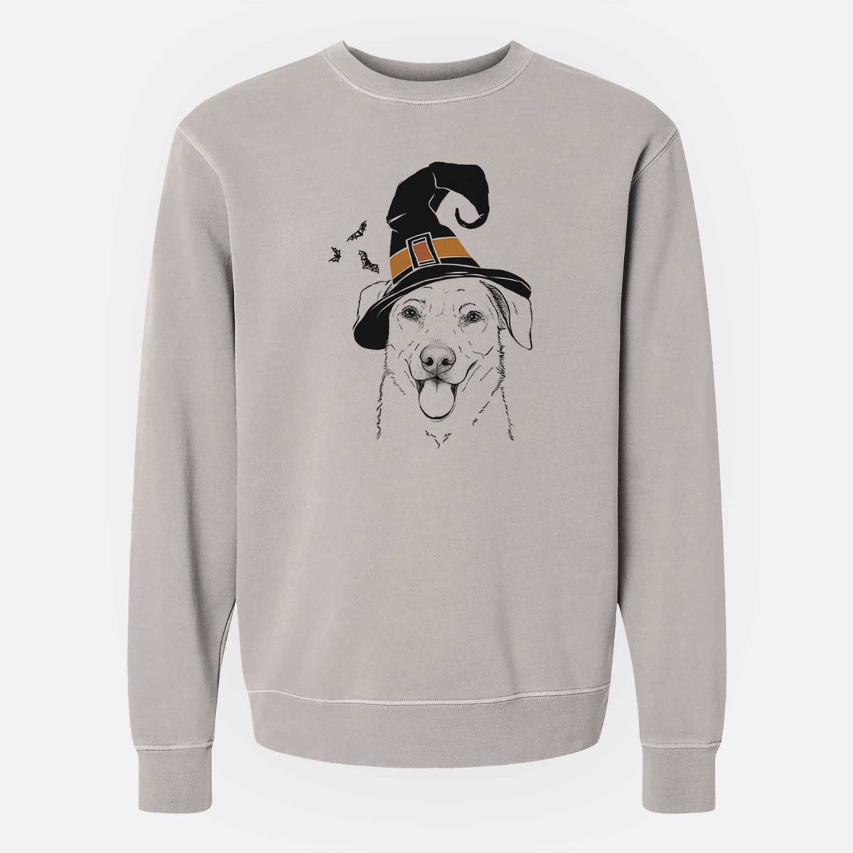 Witch Hudson the Shepherd - Unisex Pigment Dyed Crew Sweatshirt