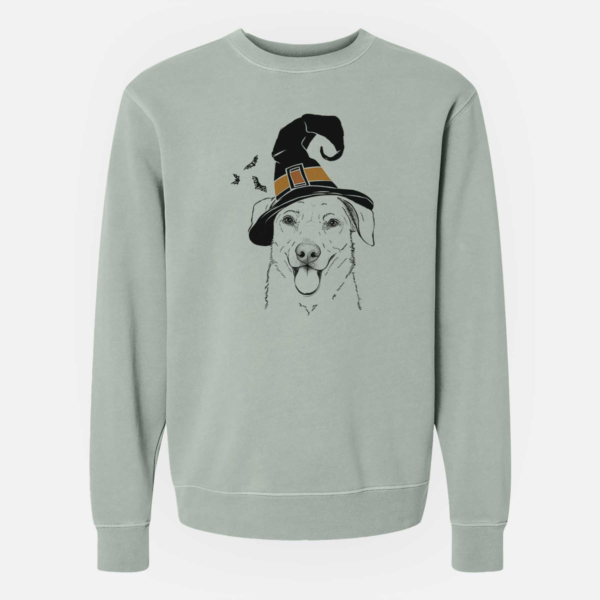 Witch Hudson the Shepherd - Unisex Pigment Dyed Crew Sweatshirt