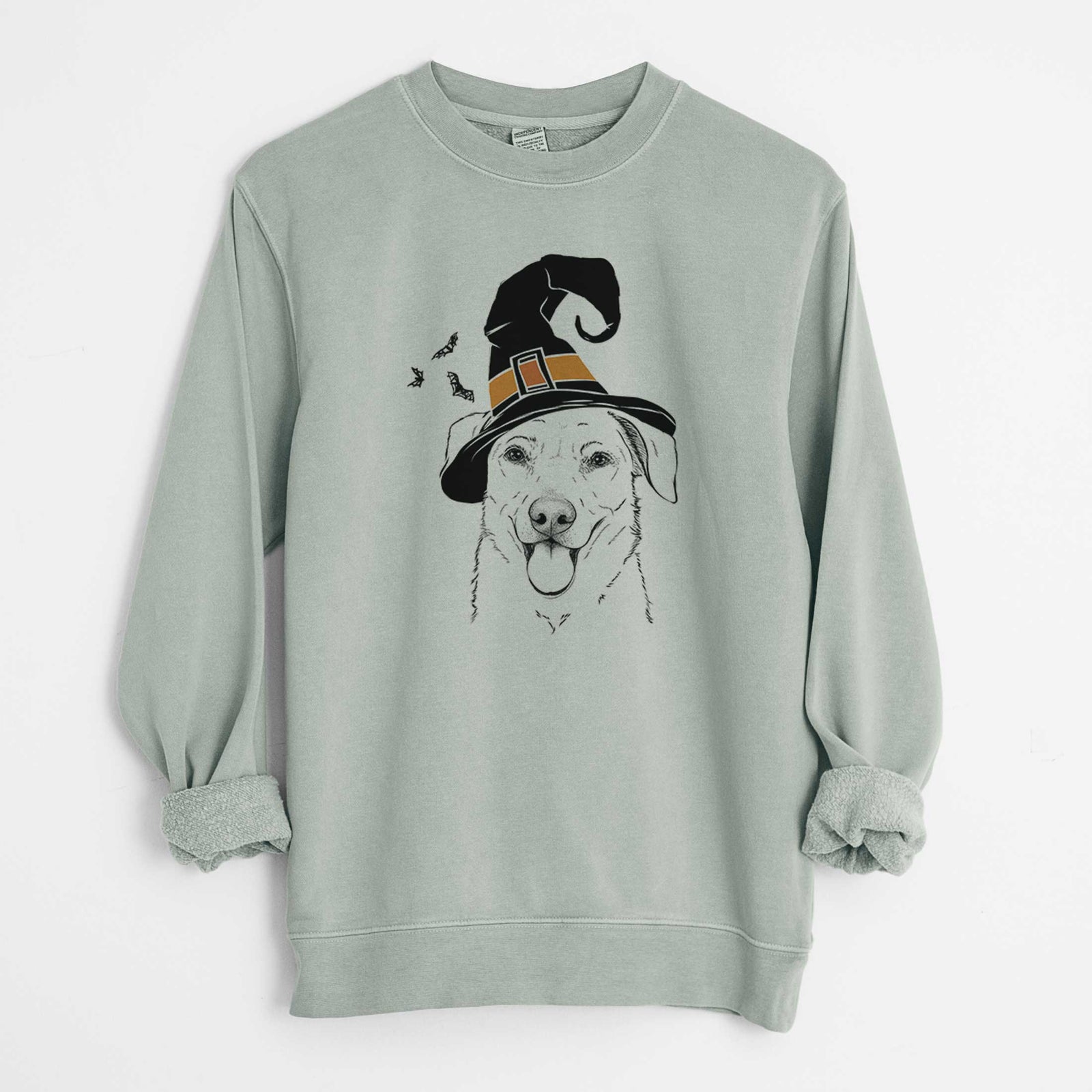 Witch Hudson the Shepherd - Unisex Pigment Dyed Crew Sweatshirt