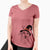 Witch Hurricane the Chinook - Women's V-neck Shirt