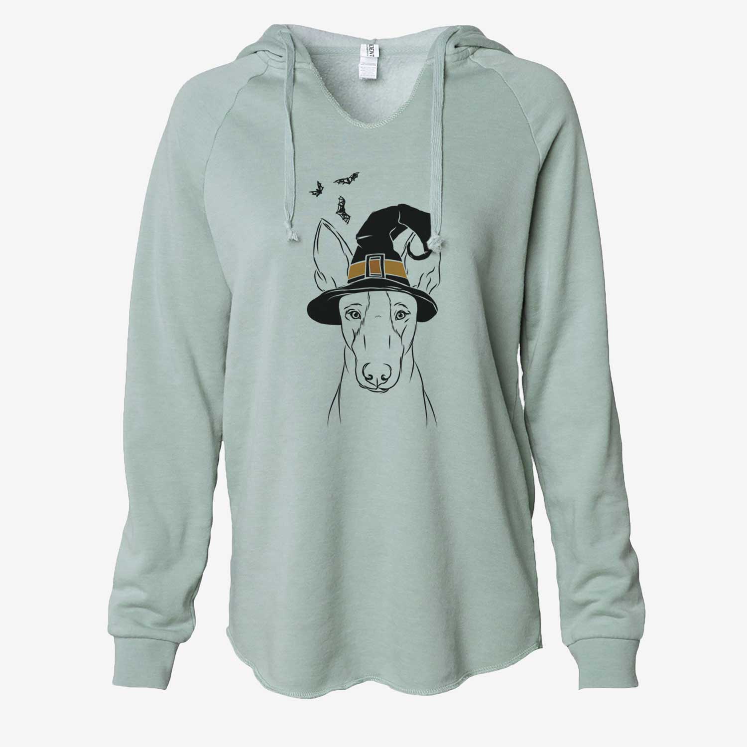 Witch Indy the Ibizan Hound - Cali Wave Hooded Sweatshirt