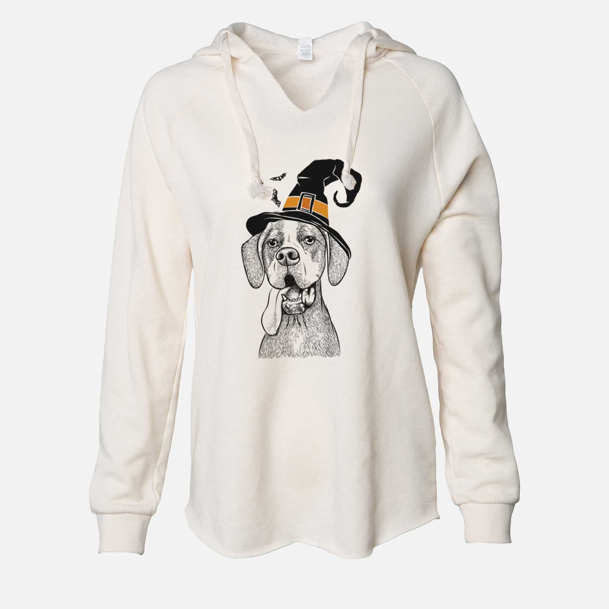 Witch Irwin the English Pointer - Cali Wave Hooded Sweatshirt
