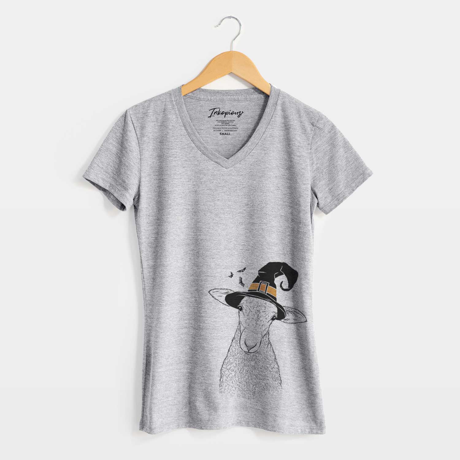 Witch Ivy the Lamb - Women's V-neck Shirt