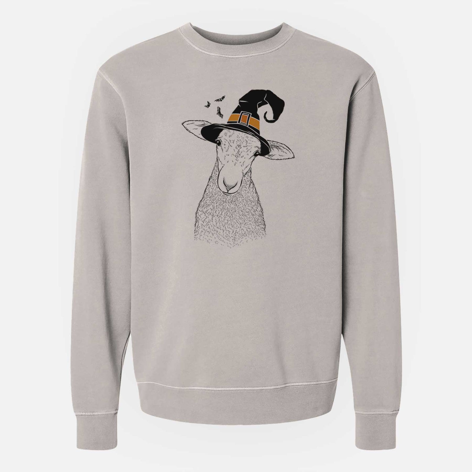 Witch Ivy the Lamb - Unisex Pigment Dyed Crew Sweatshirt