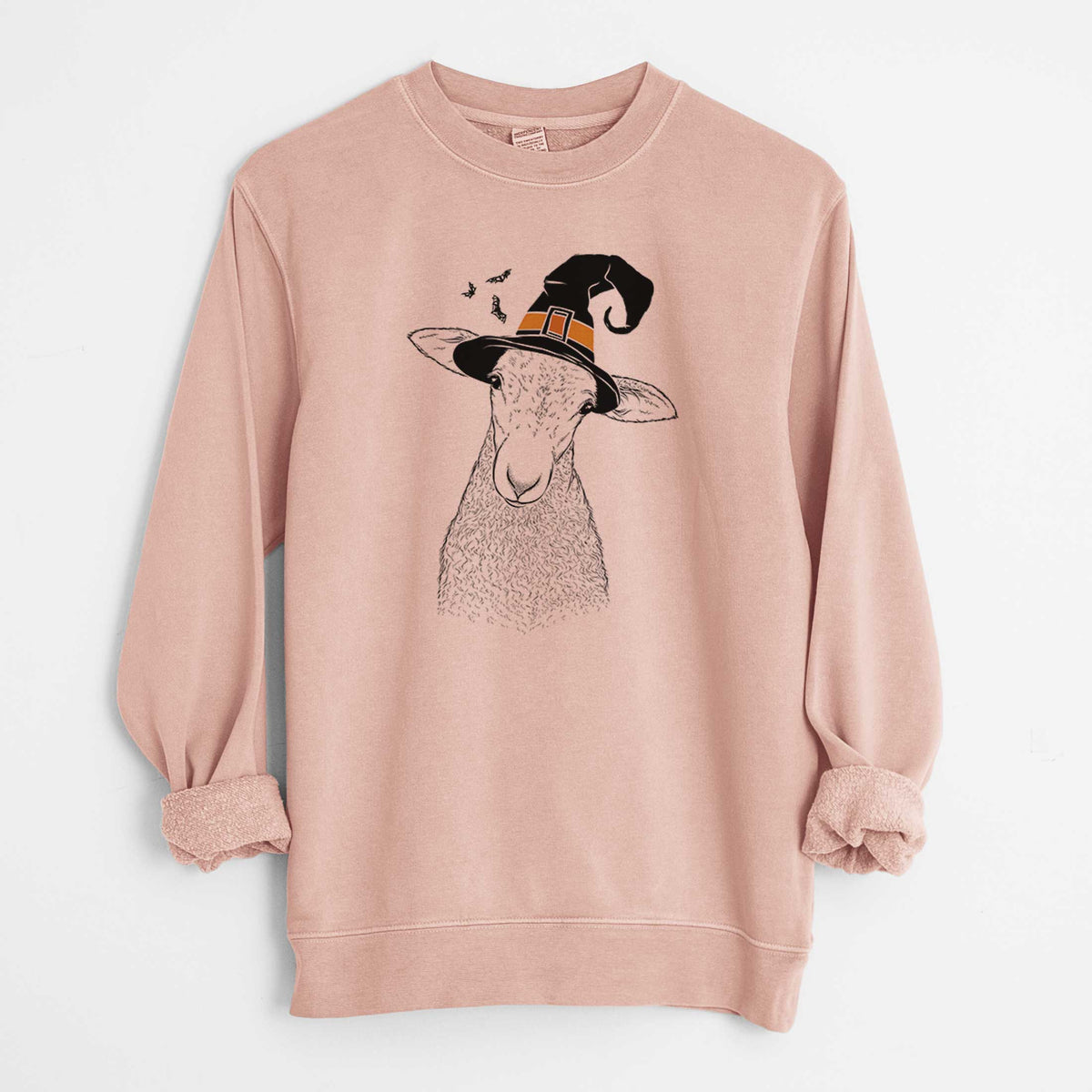 Witch Ivy the Lamb - Unisex Pigment Dyed Crew Sweatshirt