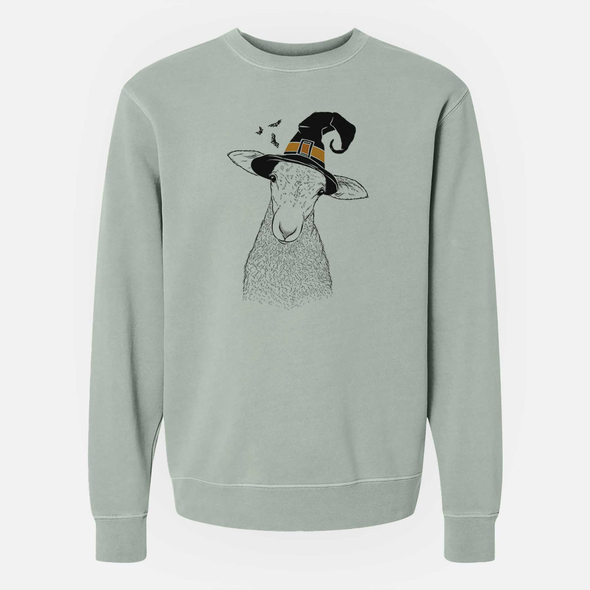 Witch Ivy the Lamb - Unisex Pigment Dyed Crew Sweatshirt