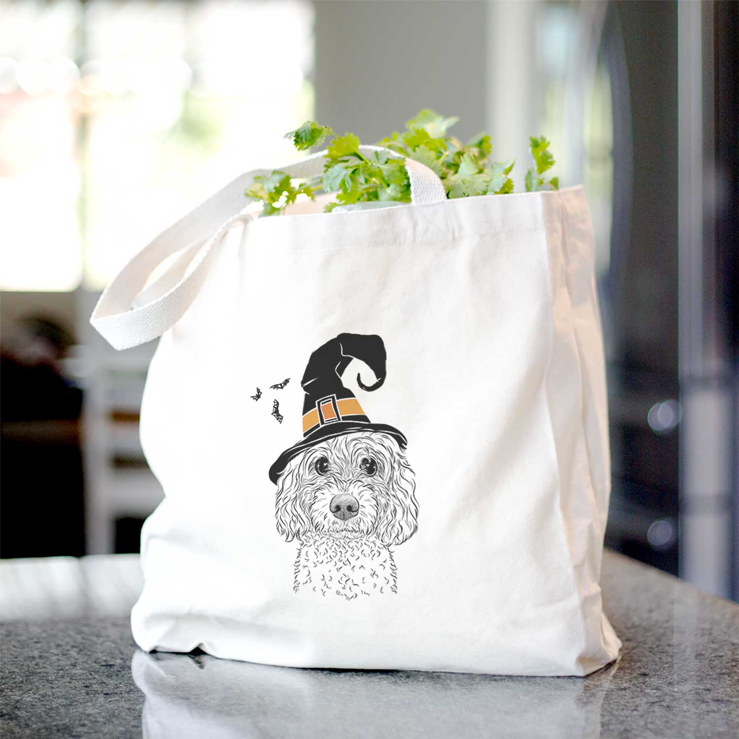 Izzie the Cavachon - Tote Bag