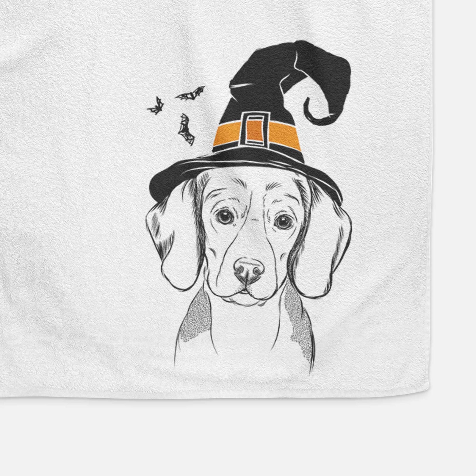 Jake the Beagle Decorative Hand Towel