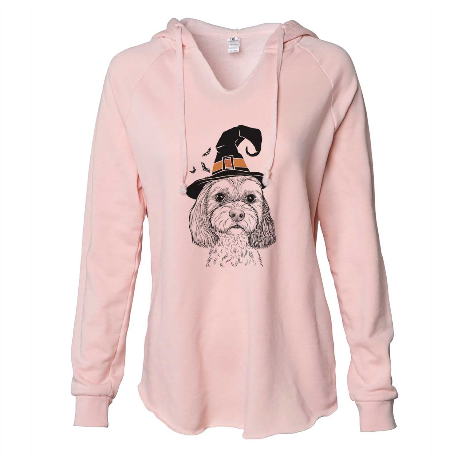 Witch Jasper Diggins the Cavapoo - Cali Wave Hooded Sweatshirt