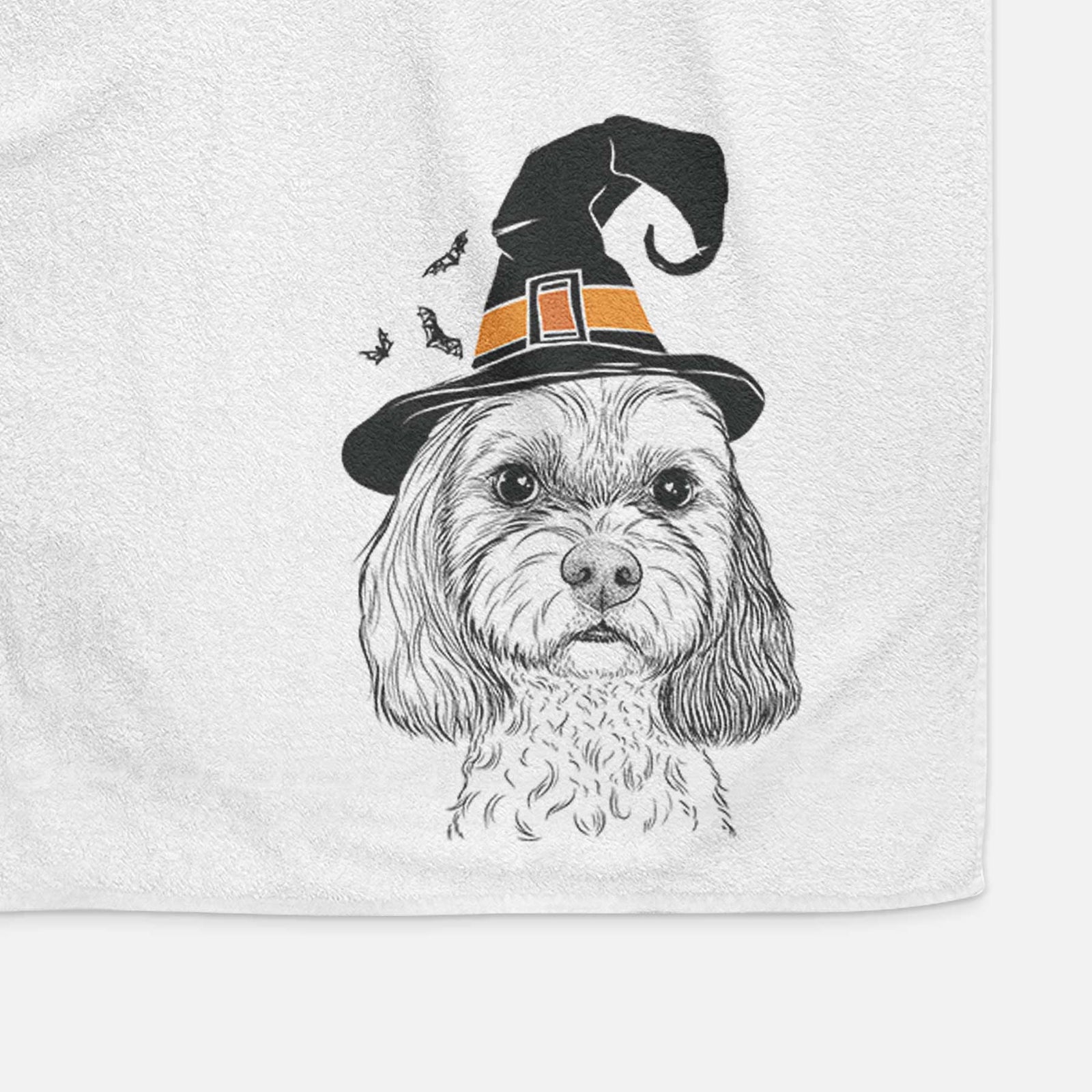 Jasper Diggins the Cavapoo Decorative Hand Towel