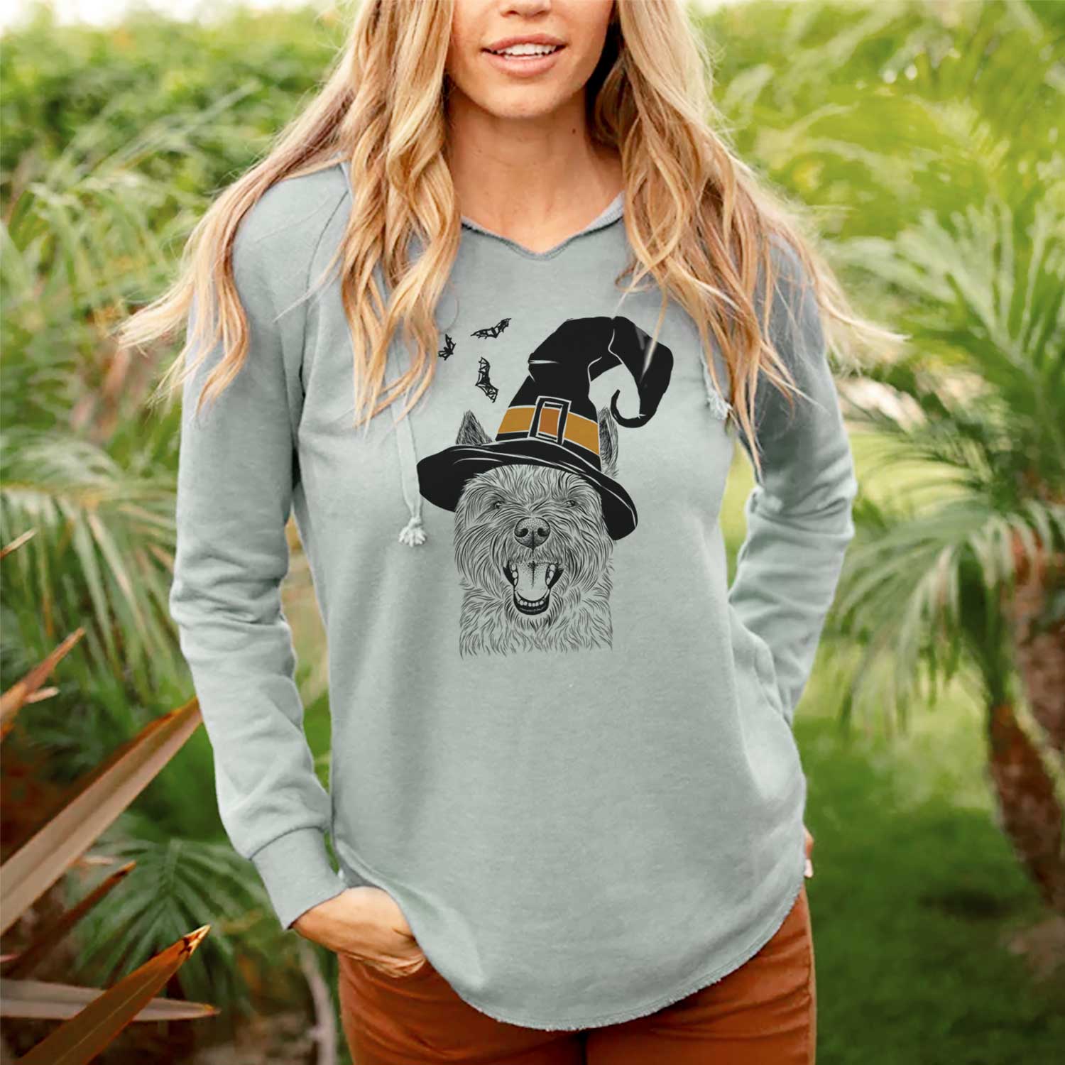 Witch Jeff the Cairn Terrier - Cali Wave Hooded Sweatshirt