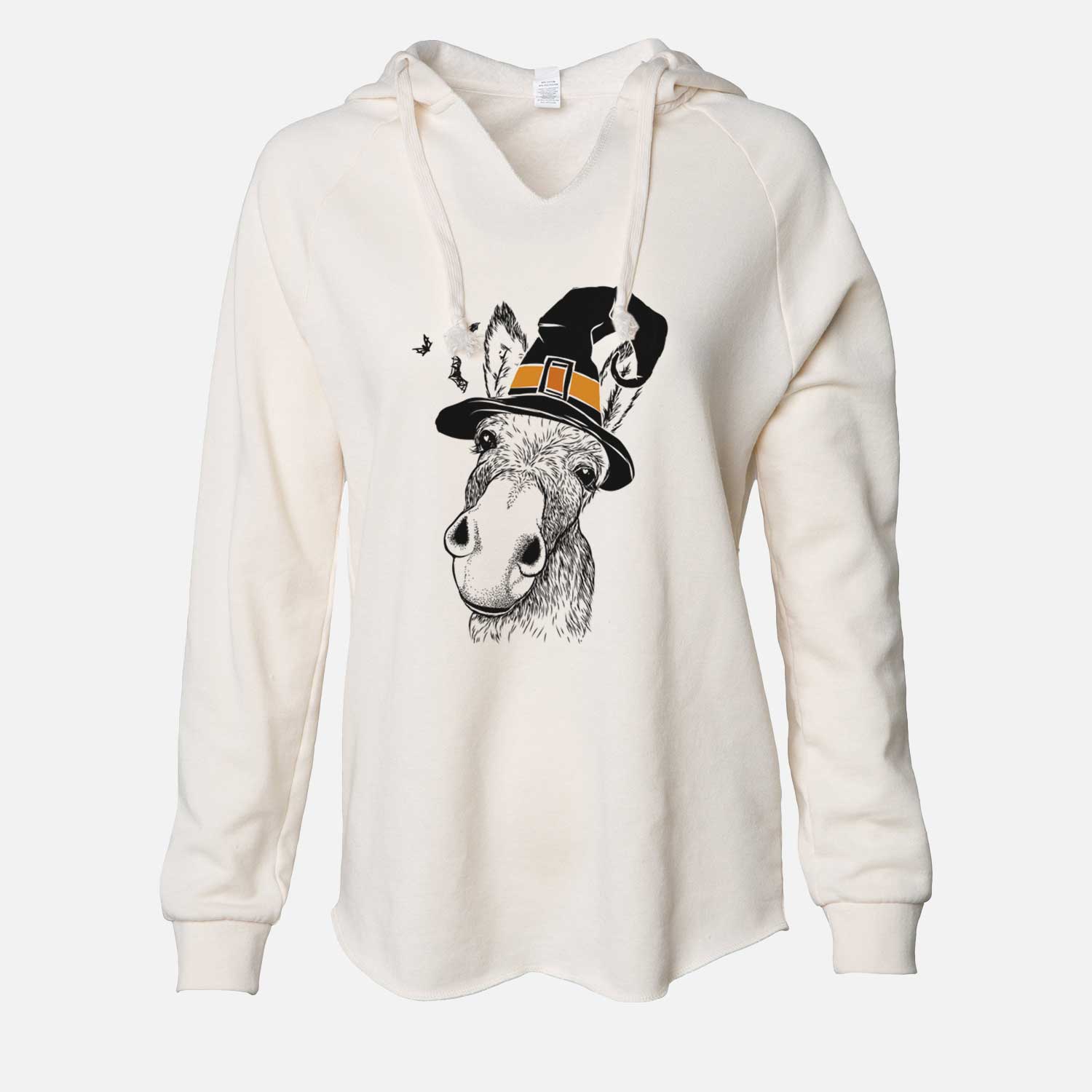 Witch Jenny the Donkey - Cali Wave Hooded Sweatshirt