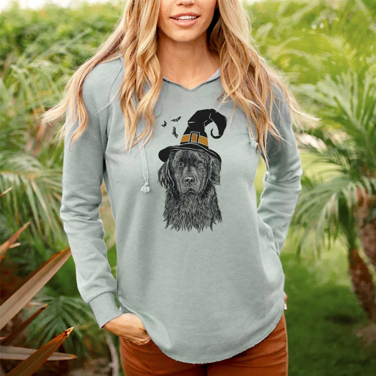 Witch Jinx the Newfoundland - Cali Wave Hooded Sweatshirt