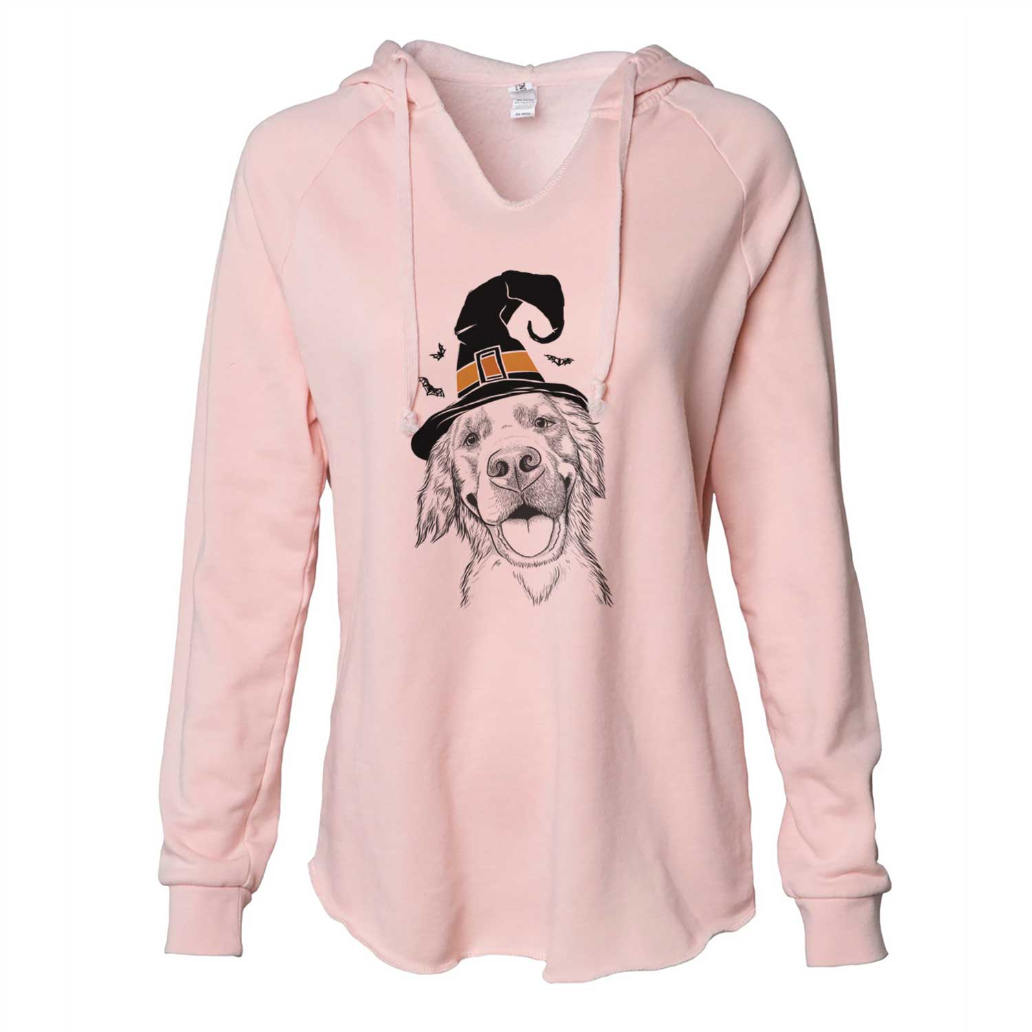 Witch Jordy the Golden Retriever - Cali Wave Hooded Sweatshirt