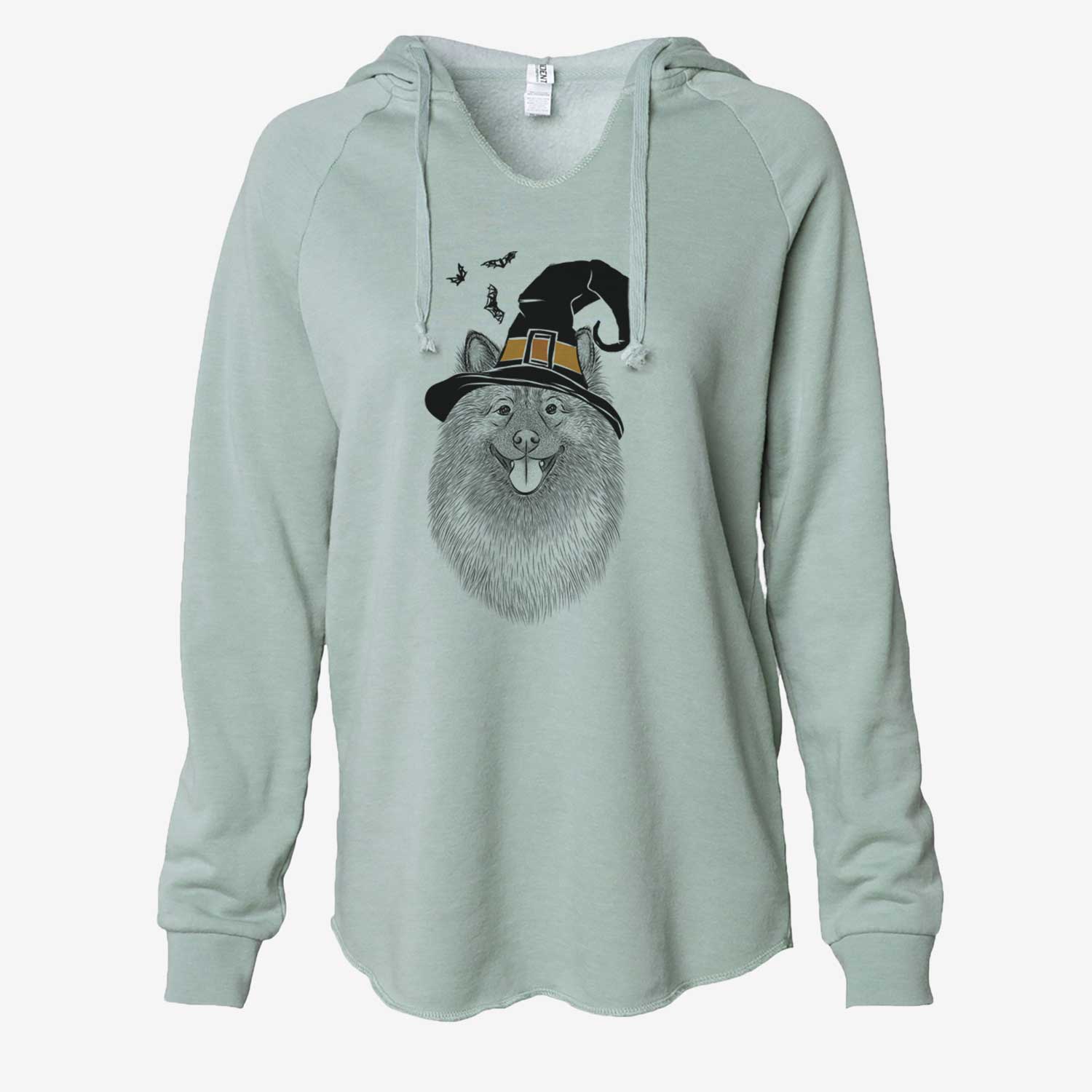 Witch Kai the Keeshond - Cali Wave Hooded Sweatshirt