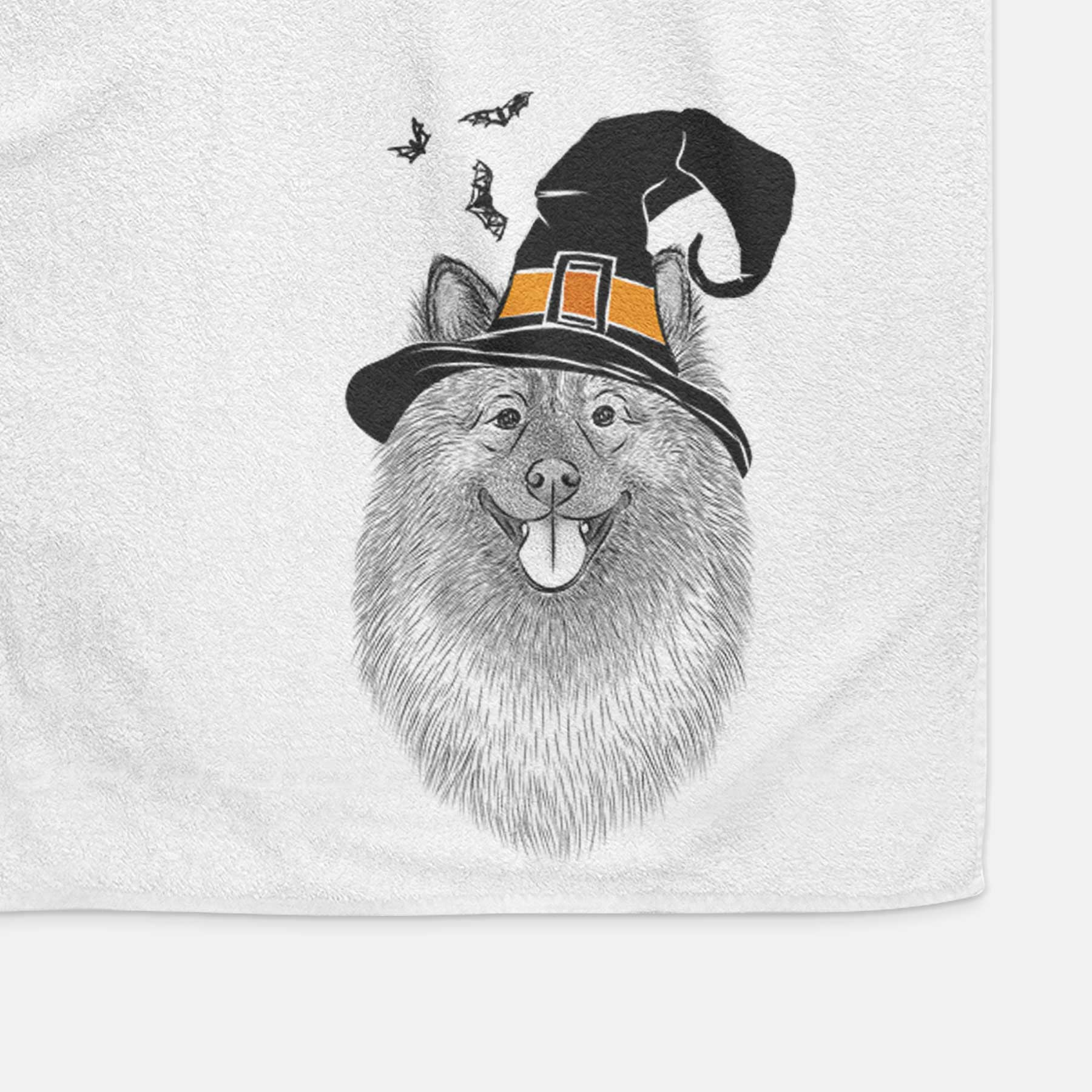 Kai the Keeshond Decorative Hand Towel