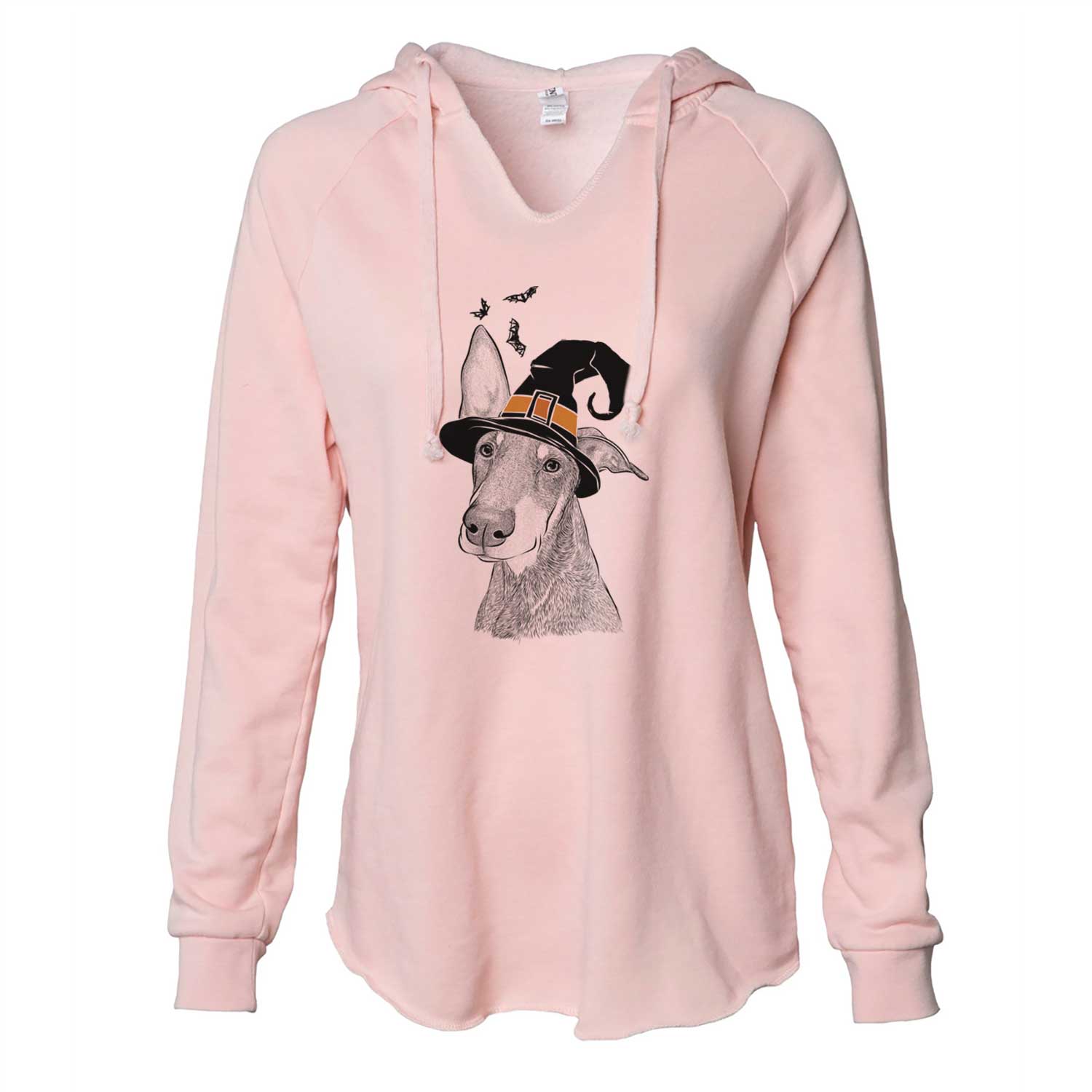 Witch Kain the Doberman Pinscher - Cali Wave Hooded Sweatshirt