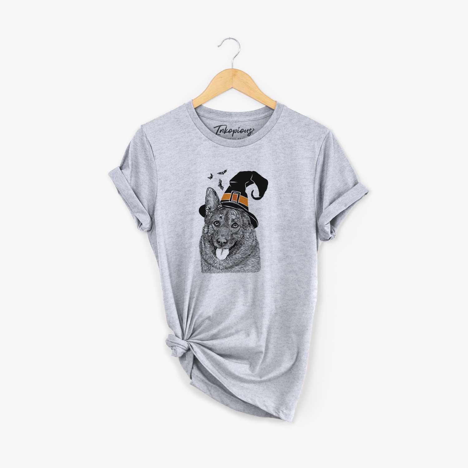 Witch Kasia the Norwegian Elkhound - Unisex Crewneck