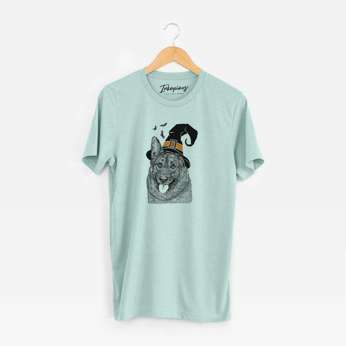 Witch Kasia the Norwegian Elkhound - Unisex Crewneck