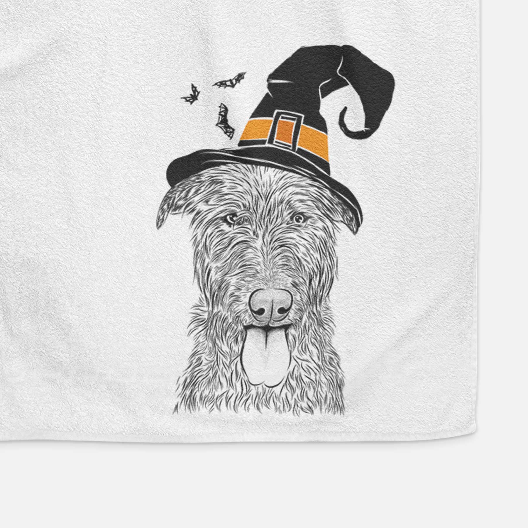 Keeva the Irish Wolfhound Decorative Hand Towel