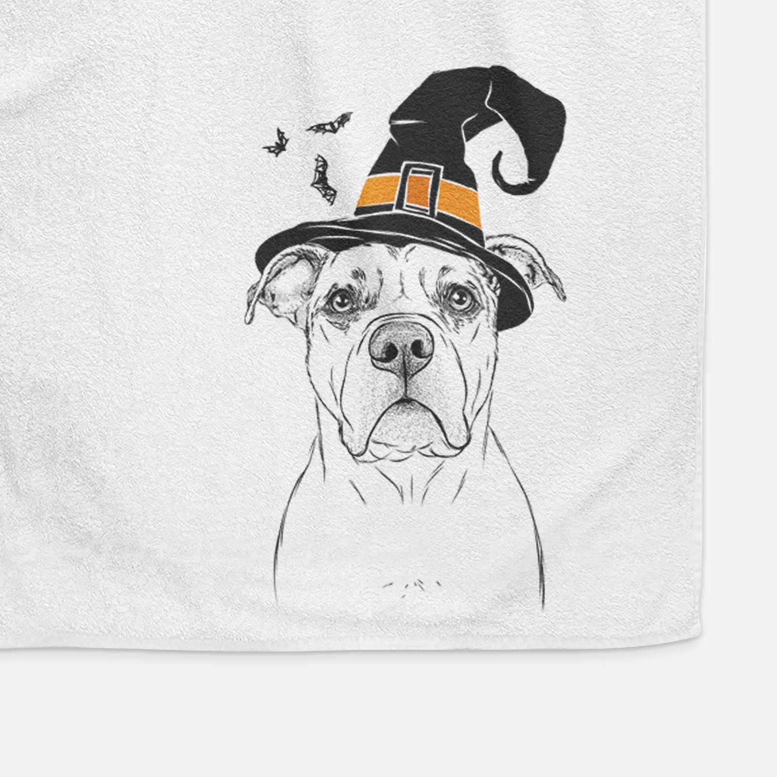 KiaOra the Pitbull Mix Decorative Hand Towel