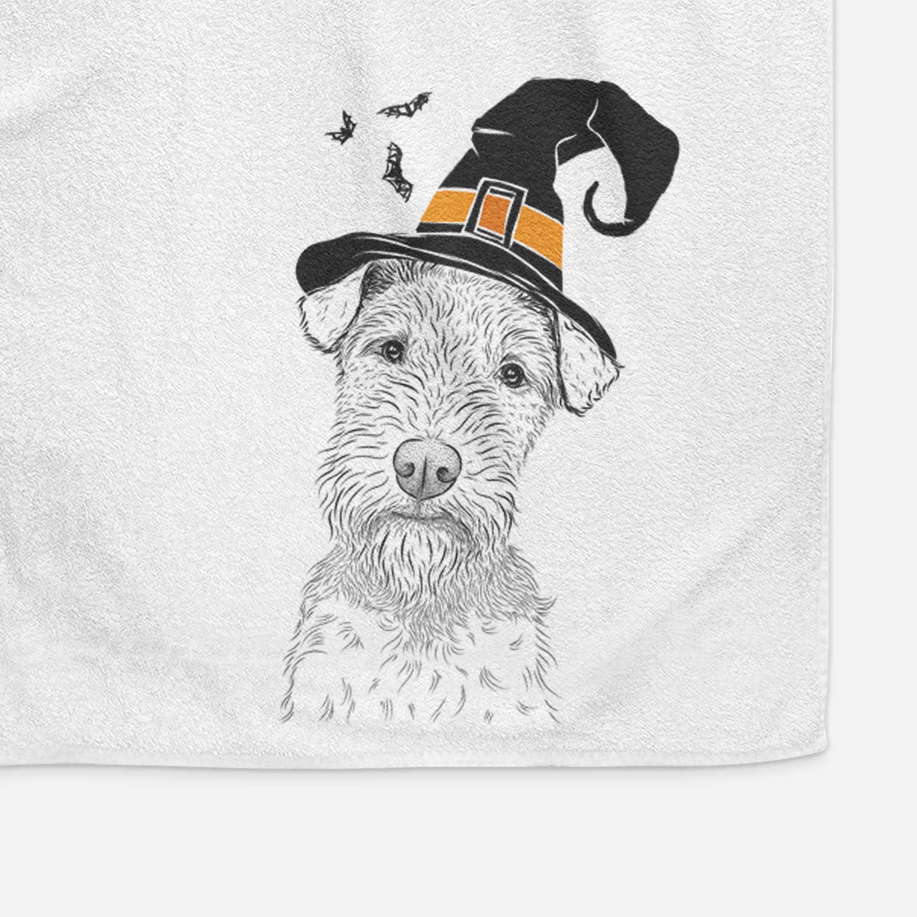 Kiara the Welsh Terrier Decorative Hand Towel